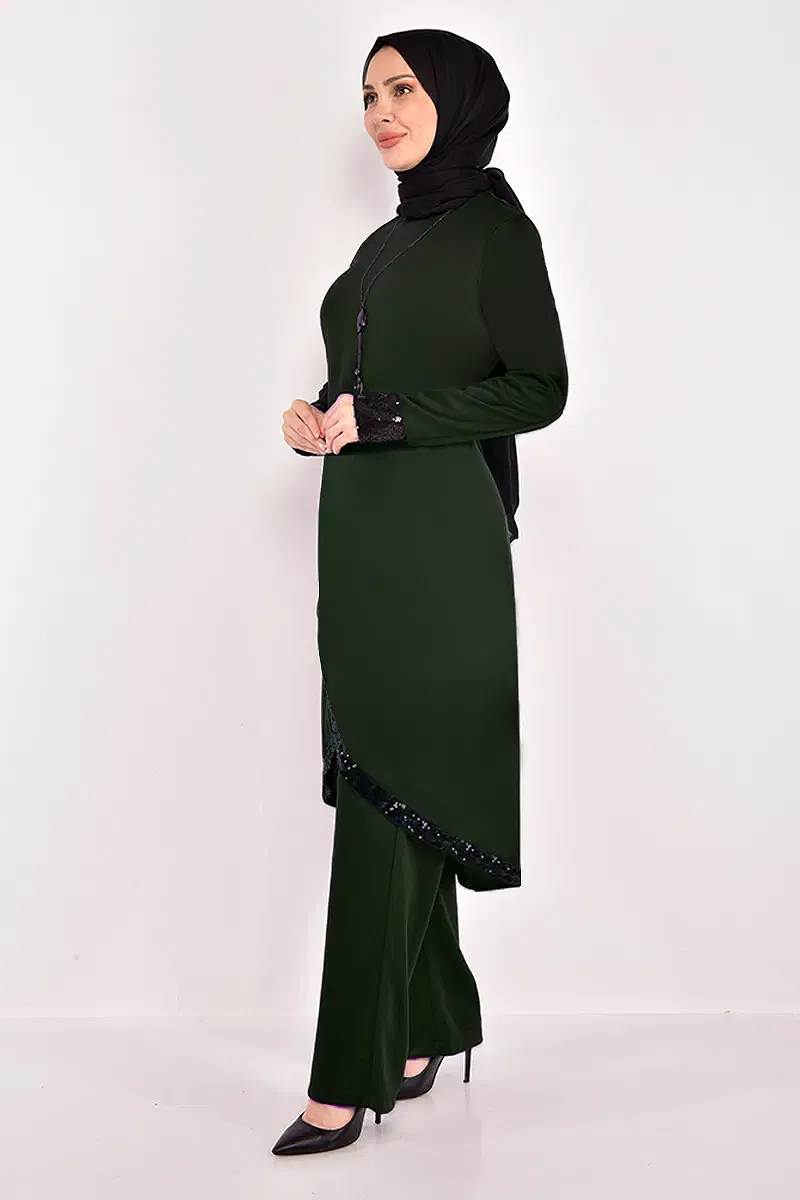 moda selvim Combined ASM2559-M Dark Emerald - Thumbnail