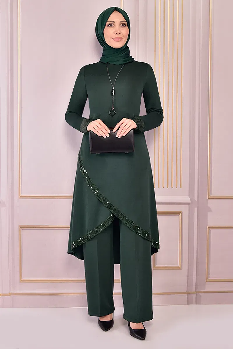 moda selvim Combined ASM2559-M Emerald - Thumbnail