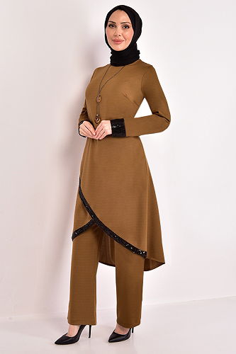 moda selvim Combined ASM2559-M Light Tan - Thumbnail