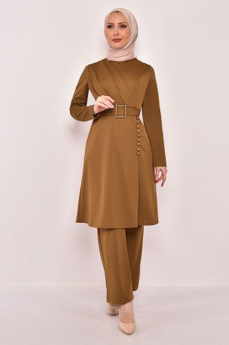 moda selvim Combined ASM2578-M Tan - Thumbnail