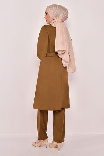 moda selvim Combined ASM2578-M Tan - Thumbnail