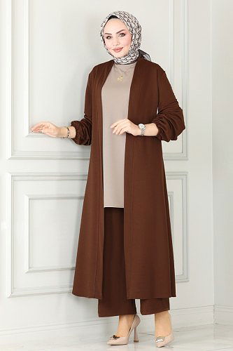 moda selvim Combined ASM2649 Brown & Vision - Thumbnail