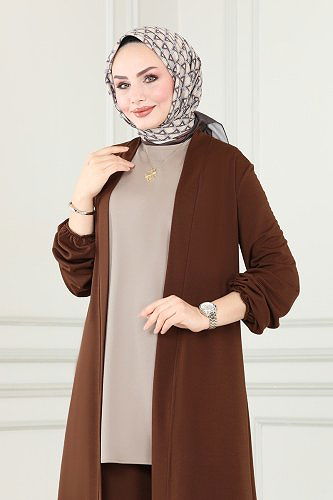 moda selvim Combined ASM2649 Brown & Vision - Thumbnail