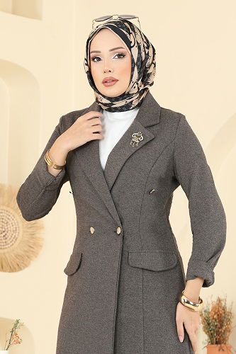 moda selvim Combined ASM2657 Brown - Thumbnail