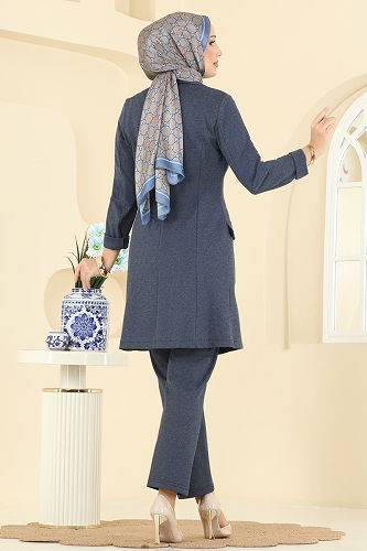 moda selvim Combined ASM2657 Indigo - Thumbnail