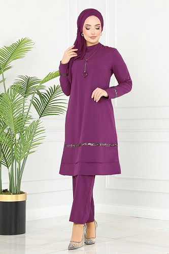 moda selvim Combined ASM2680 Damson - Thumbnail