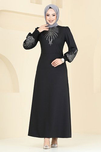 moda selvim Combined ASM2758 Black - Thumbnail