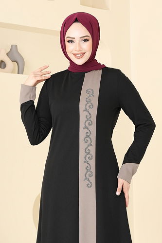 moda selvim Combined ASM2802 Black - Thumbnail