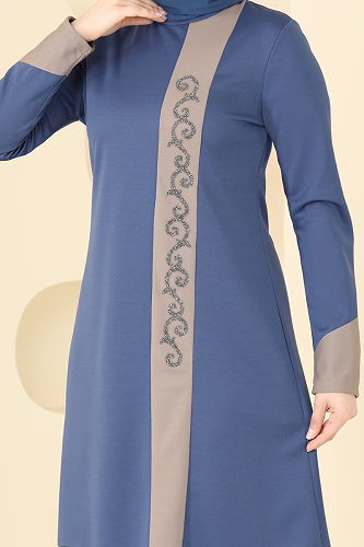 moda selvim Combined ASM2802 Indigo - Thumbnail