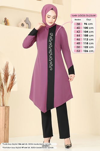 moda selvim Combined ASM2802 Rose Dried - Thumbnail