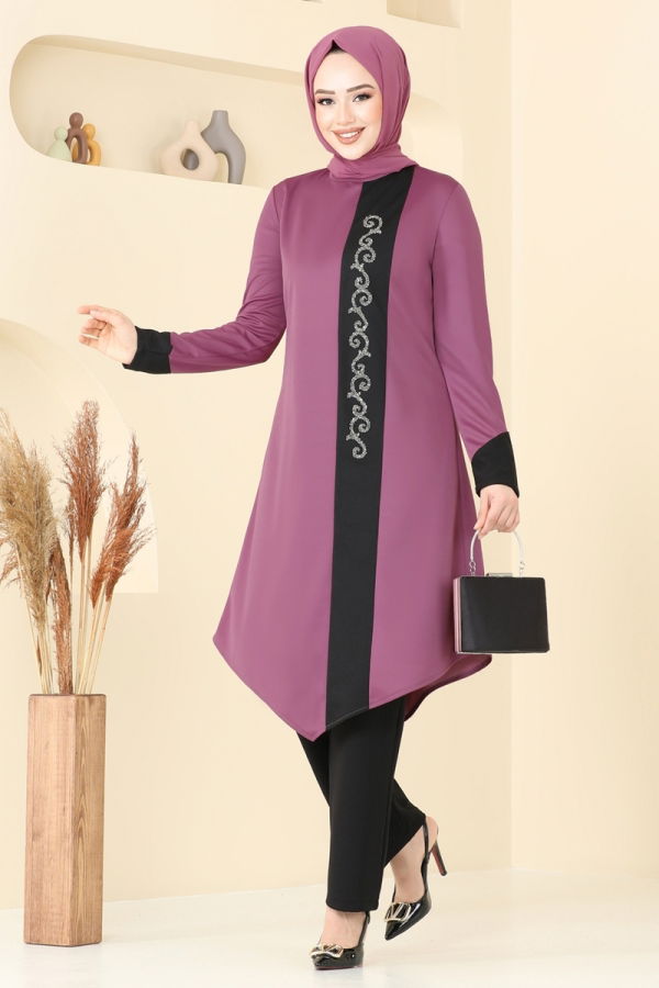 Modaselvim خصم صافٍ20%+20% في سلة التسوق طقم وردي ASM2802