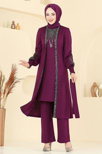 moda selvim طقم توتي ASM2805 - Thumbnail