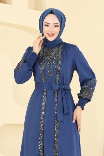 moda selvim Combined ASM2805 Indigo - Thumbnail