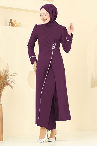 moda selvim Combined ASM2816 Damson - Thumbnail