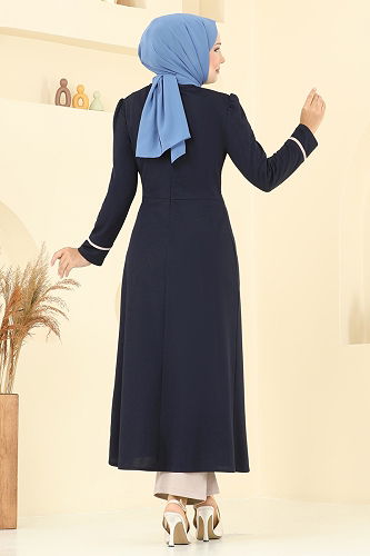 moda selvim Combined ASM2816 Navy Blue&Vision - Thumbnail