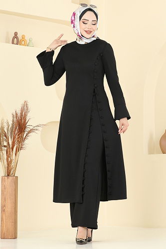 moda selvim Combined ASM2817 Black - Thumbnail