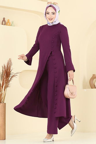 moda selvim Combined ASM2817 Damson - Thumbnail