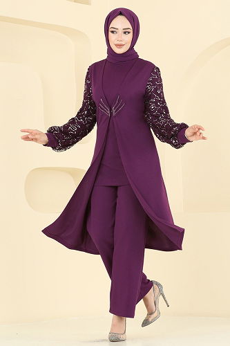 moda selvim طقم توتي ASM2832 - Thumbnail