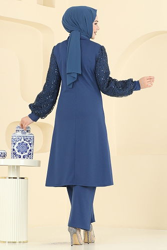 moda selvim Combined ASM2832 Indigo - Thumbnail