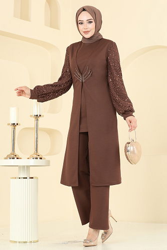 moda selvim Combined ASM2832 Tan - Thumbnail