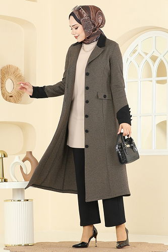 moda selvim Combined ASM2840 Brown & Black - Thumbnail