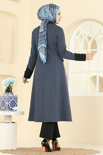 moda selvim Combined ASM2840 Indigo & Black - Thumbnail