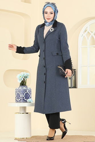 moda selvim Combined ASM2840 Indigo & Black - Thumbnail