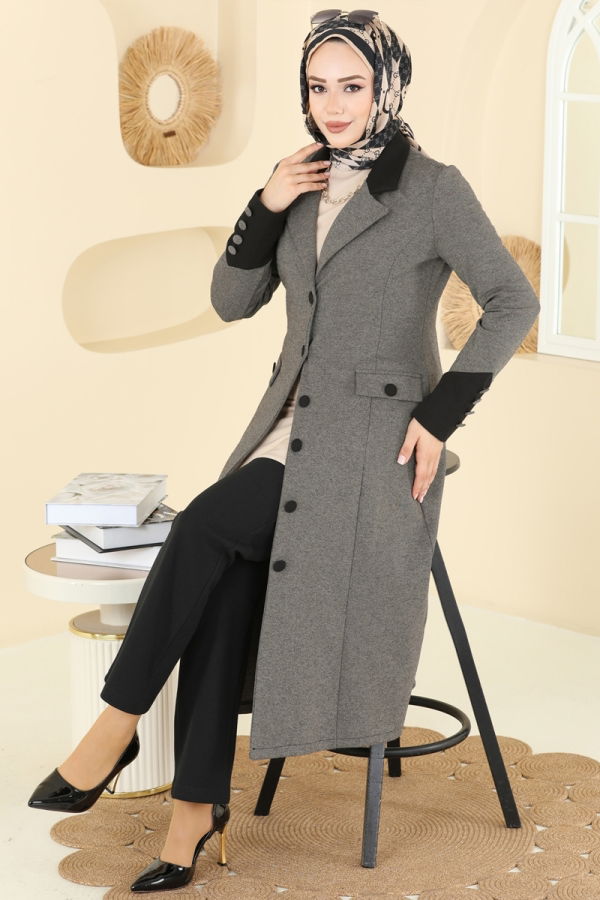 Modaselvim الاطقم طقم بيج وأسود ASM2840