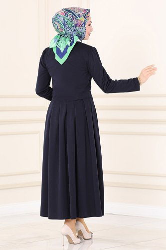 moda selvim COMBINED ASM5201 Navy Blue - Thumbnail