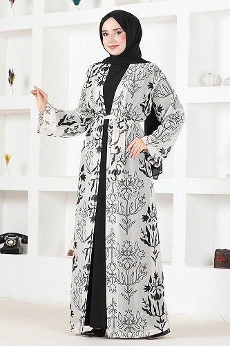 moda selvim COMBINED BYL72-M Ecru - Thumbnail