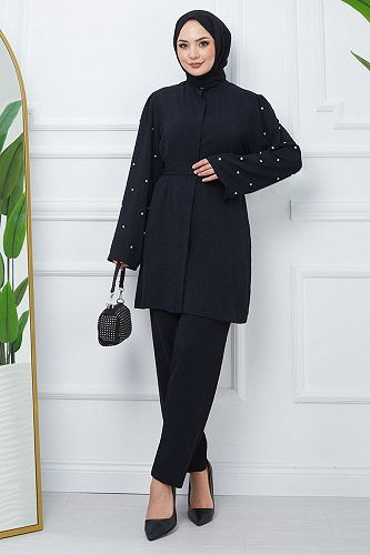 moda selvim Combined EFS242 Black - Thumbnail