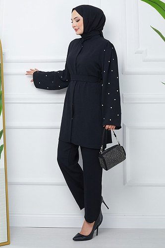 moda selvim Combined EFS242 Black - Thumbnail