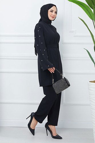 moda selvim Combined EFS242 Black - Thumbnail