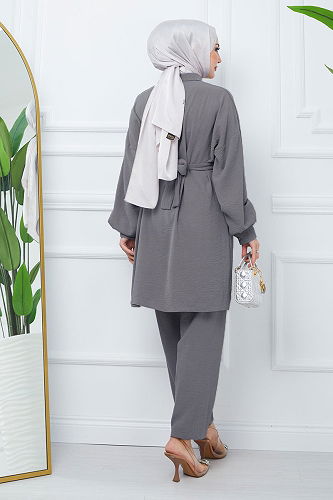 moda selvim Combined EFS424-M Gray - Thumbnail