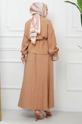 moda selvim COMBINED EFS521-M Tan - Thumbnail