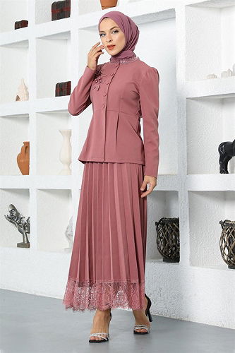 moda selvim COMBINED MİH17100-M Rose Dried - Thumbnail