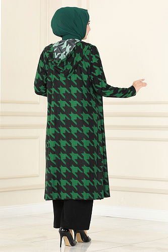 moda selvim طقم أخضر MSL1151-M - Thumbnail