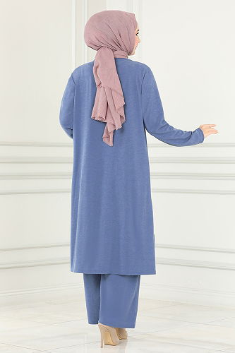 moda selvim COMBINED MSL1154-M Indigo - Thumbnail