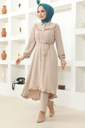 moda selvim Combined MSL2409 Beige - Thumbnail