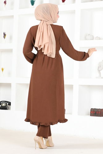 moda selvim Combined MSL2409 Brown - Thumbnail