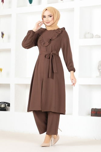 moda selvim Combined MSL3102 Brown - Thumbnail