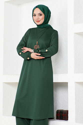 moda selvim طقم زيتي MSL4001-M - Thumbnail