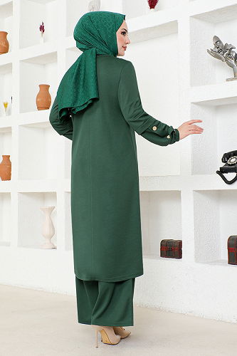 moda selvim طقم زيتي MSL4001-M - Thumbnail