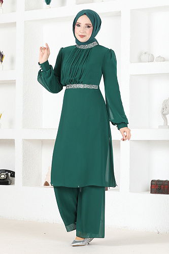 moda selvim Combined MSL4272-M Emerald - Thumbnail