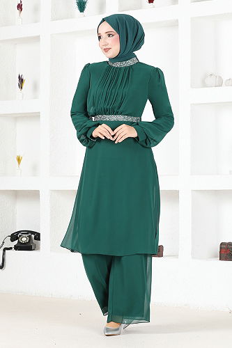 moda selvim Combined MSL4272-M Emerald - Thumbnail