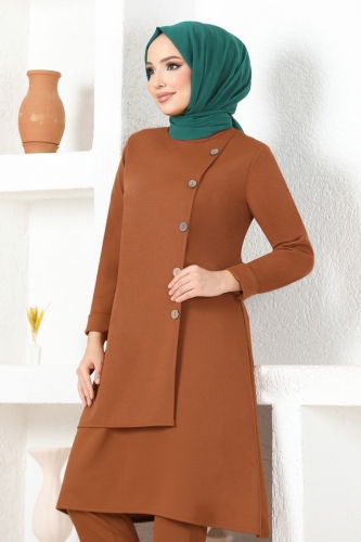 moda selvim طقم عسلي MSL6001 - Thumbnail