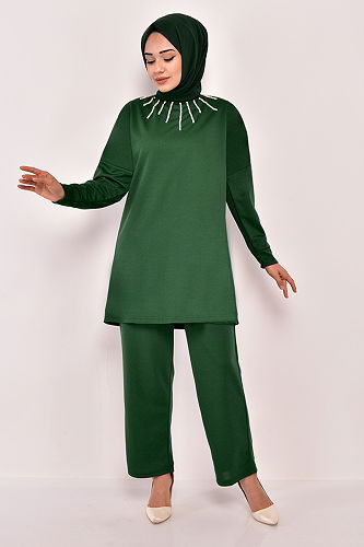 moda selvim COMBINED NFC43411-M Emerald - Thumbnail