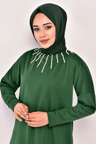 moda selvim COMBINED NFC43411-M Emerald - Thumbnail