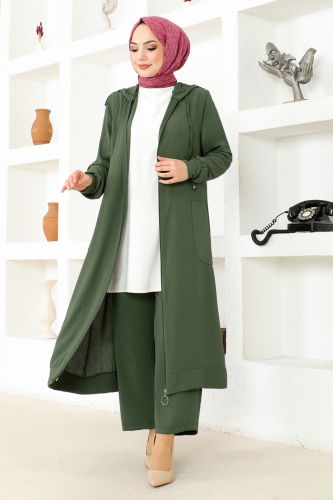 moda selvim Combined NYA2436 Khaki - Thumbnail