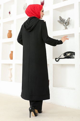 moda selvim COMBINED NYA2436-M Black - Thumbnail